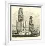 Statues of Memnon-null-Framed Giclee Print