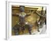 Statues of Monkey-Demons-Jean-Pierre DeMann-Framed Photographic Print