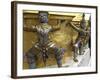 Statues of Monkey-Demons-Jean-Pierre DeMann-Framed Photographic Print