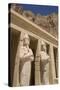Statues of Osiris, Deir-El-Bahri (Hatshepsut's Temple), West Bank-Richard Maschmeyer-Stretched Canvas