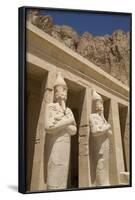 Statues of Osiris, Deir-El-Bahri (Hatshepsut's Temple), West Bank-Richard Maschmeyer-Framed Photographic Print