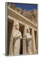 Statues of Osiris, Deir-El-Bahri (Hatshepsut's Temple), West Bank-Richard Maschmeyer-Framed Photographic Print