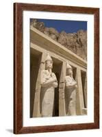 Statues of Osiris, Deir-El-Bahri (Hatshepsut's Temple), West Bank-Richard Maschmeyer-Framed Photographic Print