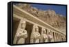 Statues of Osiris, Deir-El-Bahri (Hatshepsut's Temple), West Bank-Richard Maschmeyer-Framed Stretched Canvas