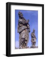 Statues of Prophets Outside the Sanctuary of Bom Jesus Do Congonhas, Brazil-Alfred Eisenstaedt-Framed Photographic Print