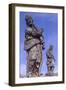 Statues of Prophets Outside the Sanctuary of Bom Jesus Do Congonhas, Brazil-Alfred Eisenstaedt-Framed Photographic Print