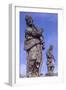 Statues of Prophets Outside the Sanctuary of Bom Jesus Do Congonhas, Brazil-Alfred Eisenstaedt-Framed Photographic Print