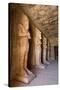 Statues of Ramses in the Osiris Postion-Richard Maschmeyer-Stretched Canvas