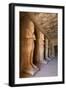 Statues of Ramses in the Osiris Postion-Richard Maschmeyer-Framed Premium Photographic Print