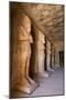 Statues of Ramses in the Osiris Postion-Richard Maschmeyer-Mounted Premium Photographic Print