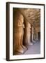 Statues of Ramses in the Osiris Postion-Richard Maschmeyer-Framed Photographic Print