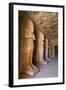 Statues of Ramses in the Osiris Postion-Richard Maschmeyer-Framed Photographic Print