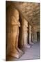 Statues of Ramses in the Osiris Postion-Richard Maschmeyer-Mounted Photographic Print