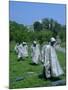 Statues of Soldiers at the Korean War Memorial in Washington D.C., USA-Hodson Jonathan-Mounted Photographic Print