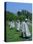 Statues of Soldiers at the Korean War Memorial in Washington D.C., USA-Hodson Jonathan-Stretched Canvas