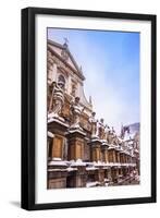 Statues of the 12 Apostles at the Front of the Church of Sts. Peter and Paul-bloodua-Framed Photographic Print