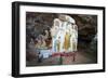 Statues of the Buddha at the Kawgun Buddhist Cave-Tuul-Framed Photographic Print