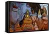 Statues of the Buddha-Tuul-Framed Stretched Canvas
