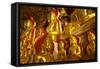 Statues of the Buddha-Tuul-Framed Stretched Canvas