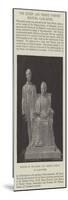 Statues of the Queen and Prince Consort at Lancaster-null-Mounted Giclee Print