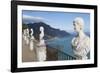 Statues on Belvedere of Infinity at the Villa Cimbrone-Martin Child-Framed Photographic Print