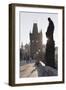 Statues on Charles Bridge-Markus Lange-Framed Photographic Print