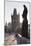 Statues on Charles Bridge-Markus Lange-Mounted Photographic Print