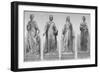 Statues on Holborn Viaduct, City of London, 1869-null-Framed Giclee Print