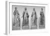 Statues on Holborn Viaduct, City of London, 1869-null-Framed Giclee Print