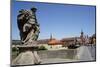 Statues on the Old Main Bridge,Wurzburg, Bavaria, Germany, Europe-Robert Harding-Mounted Photographic Print