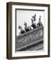 Statues on Top of Brandenburg Gate-Murat Taner-Framed Photographic Print