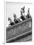 Statues on Top of Brandenburg Gate-Murat Taner-Framed Photographic Print