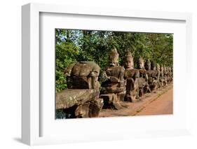 Statues on Verge-gravis84-Framed Photographic Print
