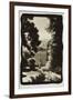 Statues regarding Lake Como-Theo Westenberger-Framed Photographic Print