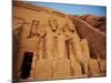 Statues, the Greater Temple, Abu Simbel, Egypt-Miva Stock-Mounted Photographic Print