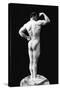 Statuesque Back and Arm Curl-null-Stretched Canvas