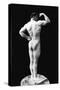 Statuesque Back and Arm Curl-null-Stretched Canvas