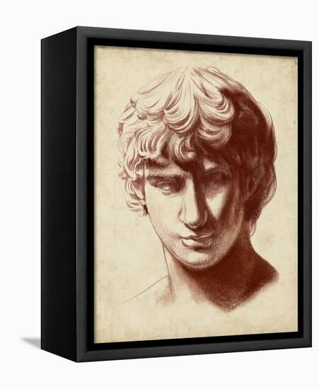 Statuesque Study II-Jennifer Parker-Framed Stretched Canvas