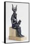 Statuette d'Isis allaitant Horus-null-Framed Stretched Canvas