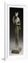 statuette de la déesse Bastet tenant le panier, l'égide et le sistre-null-Framed Giclee Print