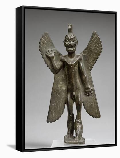 Statuette du Démon Pazuzu-null-Framed Stretched Canvas