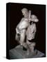 Statuette of a drunken Hercules from the Roman town of Herculaneum. Artist: Unknown-Unknown-Stretched Canvas