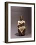 Statuette of 'Great Singer' Ur-Nanshe, Circa 2500 B.C., from Mari, Tell Hariri-null-Framed Giclee Print