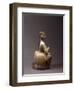 Statuette of 'Great Singer' Ur-Nanshe, Circa 2500 B.C., from Mari, Tell Hariri-null-Framed Giclee Print