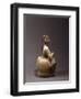 Statuette of 'Great Singer' Ur-Nanshe, Circa 2500 B.C., from Mari, Tell Hariri-null-Framed Giclee Print