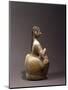 Statuette of 'Great Singer' Ur-Nanshe, Circa 2500 B.C., from Mari, Tell Hariri-null-Mounted Giclee Print