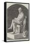 Statuette of His Grace the Duke of Wellington-Alfred Crowquill-Framed Stretched Canvas