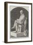 Statuette of His Grace the Duke of Wellington-Alfred Crowquill-Framed Giclee Print