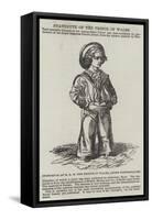 Statuette of Hrh the Prince of Wales-Franz Xaver Winterhalter-Framed Stretched Canvas