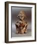 Statuette of Macuilxochitl, God of Flowers, Dance and Music, from Mexico-null-Framed Giclee Print